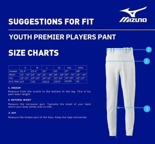 Miniatura 2 de Pantalón excelente de béisbol para jóvenes Mizuno