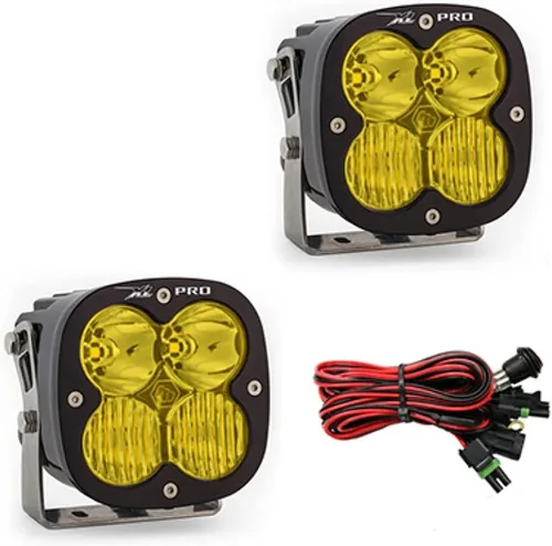 Baja Designs XL Pro - Par de cápsulas de luz auxiliar LED (conducción/combinado; ámbar)
