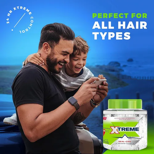 Miniatura 5 de Xtreme Pro-Expert - Gel transparente para el cabello, sin alcohol, control extremo las 24 horas con aloe vera, 15.87 onzas (paquete de 12)