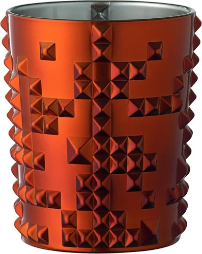 Nachtmann Punk Collection - Vaso de whisky de color cobre de 4 pulgadas, capacidad de 12 onzas, vaso de vidrio para whisky, cóctel, licor y bourbon