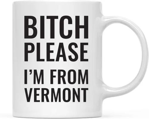 Miniatura 87 de Andaz Press Taza de café de 11 onzas, regalo de broma, Bitch Please I'm from Alabama, paquete de 1, incluye caja de regalo, divertidas ideas