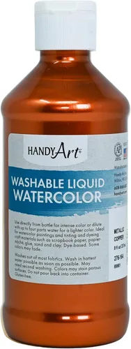 Miniatura 6 de Handy Art Acuarela líquida lavable de 8 onzas, azul