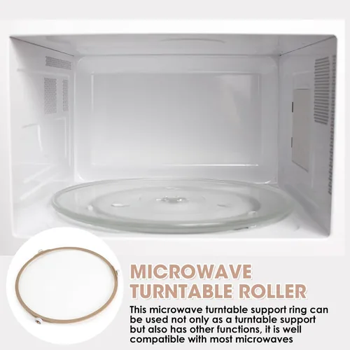 Miniatura 4 de Paquete de 1 anillo de soporte giratorio para horno de microondas, soporte circular (sin plato giratorio de vidrio incluido), compatible con Lg