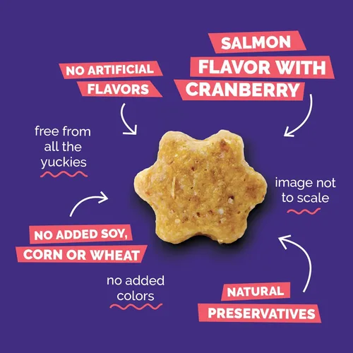 Miniatura 6 de Sorpresas crujientes de frutas para gatos Saludables sorpresas para gatos con ingredientes limitados Bajas en calorías 2.5 onzas