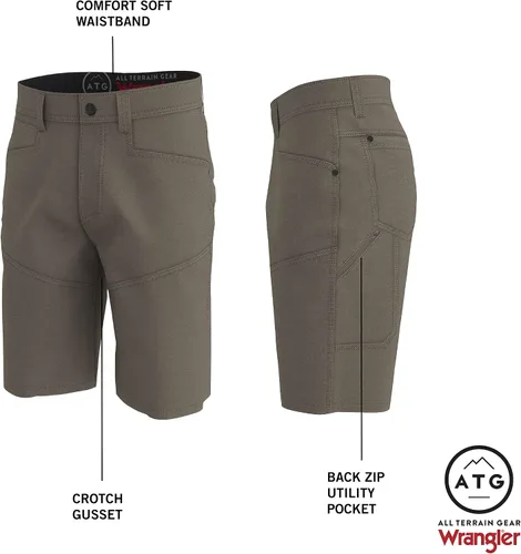 Miniatura 6 de ATG by Wrangler Men's Reinforced Utility Shorts