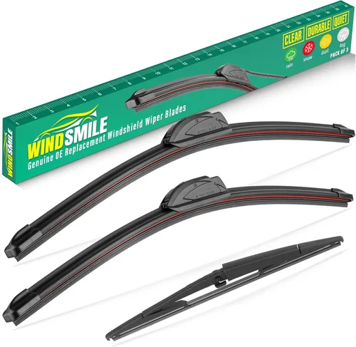 Miniatura 30 de Limpiaparabrisas de 26" 17" 12" para Honda CRV CR-V 2017 2018 2019 2020 2021 2022, juego premium de limpiaparabrisas para todas las estaciones