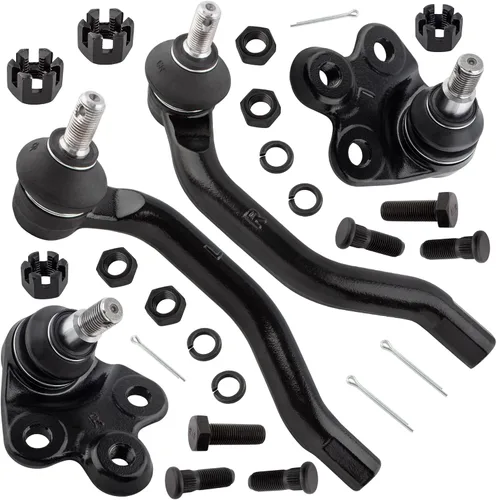 4 unids delantero inferior rótula y exterior barra de acoplamiento kit para Honda Civic 2006 2007 2008 2009 2010 2011 todos los modelos ES800374