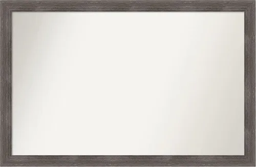 Miniatura 45 de Amanti Art Espejo personalizado, espejo de baño gris plomo a rayas, espejo de pared o espejo de tocador de baño sobre el fregadero