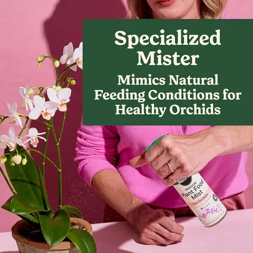 Miniatura 5 de Miracle-Gro Rocío de alimentos para plantas de interior para orquídeas, alimento para plantas de orquídeas, 8 onzas líquidas, paquete de 2 Niebla