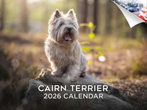 Miniatura 201 de Calendario 2025 2026 de cachorros Cocker Spaniel - Calendario mensual de pared de raza de perro - 12" x 24" abierto - Papel grueso sin sangrado