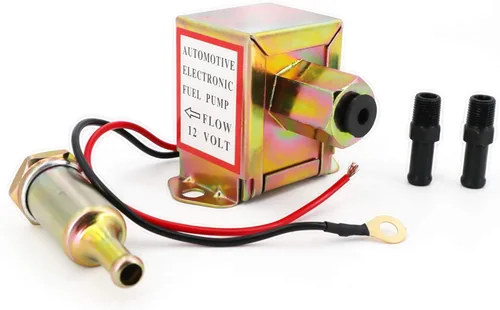 Bomba de combustible eléctrica 12v 4.5-7psi Universal estándar autocebante resistente a gas diésel en línea en el tanque Bomba de combustible