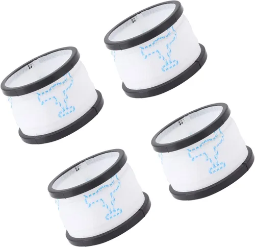 EMUKOEP 4 unids Aspiradora Filtro de Reemplazo Aspiradora Accesorios Filtros para INSE S600 S6P S6 Partes de Aspiradora Blanco