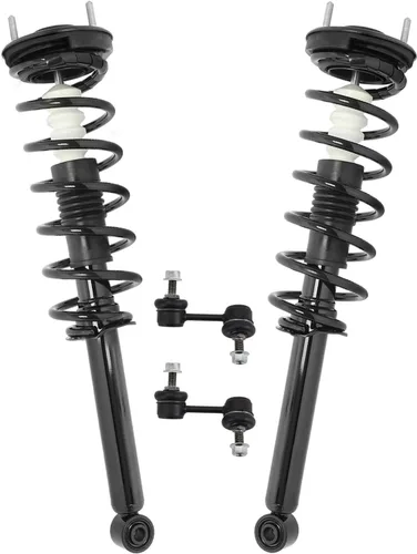 Miniatura 48 de Detroit Axle - Amortiguadores de puntales para Nissan Sentra 2007-2012 [Base S SL SR] Puntales delanteros completos con amortiguadores traseros