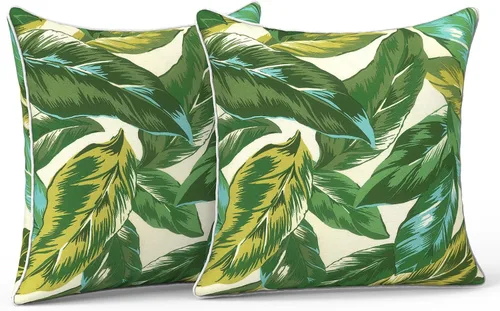 Miniatura 129 de LVTXIII Juego de 2 almohadas lumbares para patio, 12 x 20 pulgadas, resistentes a la decoloración, para exteriores con interiores, cojines lumbares