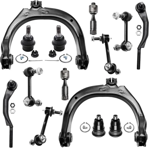Miniatura 89 de Detroit Axle - Kit de suspensión frontal de 16 piezas para RWD Chrysler 300 Dodge Charger Challenger Magnum 6 brazos de control con rótulas 2