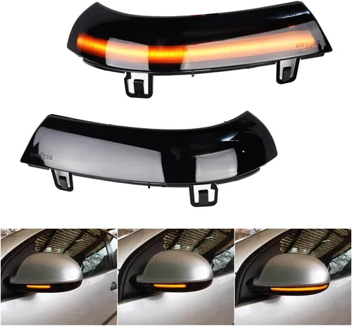 Miniatura 3 de Indicador de señal de giro de espejo lateral, luz LED secuencial dinámica para VW Golf 5 GTI V Jetta MK5 Passat B6 B5.5 Eos R32 Rabbit, luz