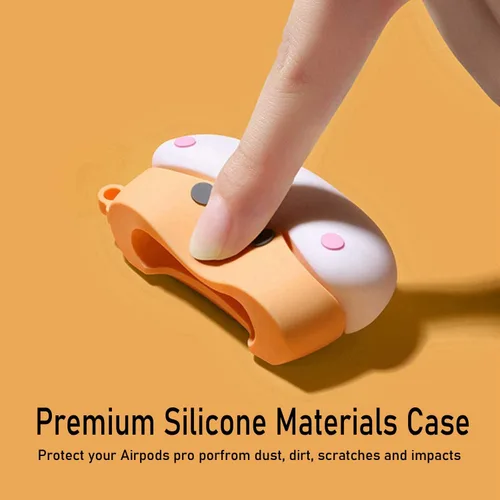 Miniatura 2 de Bonita funda de perro para Airpod Pro/Pro 2 Gen 2023/2022/2019, divertida funda de silicona de dibujos animados 3D Kawaii Air Pods Pro de 2ª/1ª Corgi