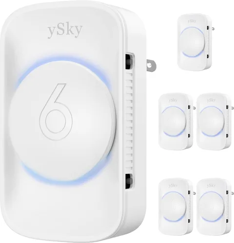 Miniatura 8 de ySky Purificador de aire enchufable para el hogar (3 paquetes), purificador de aire de iones negativos, ionizadores silenciosos ambientadores