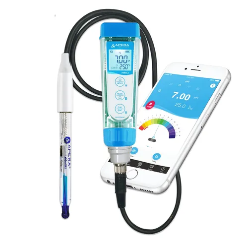 Miniatura 18 de Apera Instruments PH60Z-MS Kit de Probador de Medidor de pH Inteligente Portátil con Electrodo de pH Semi-Micro LabSen 246-5 ATC para Medición de pH