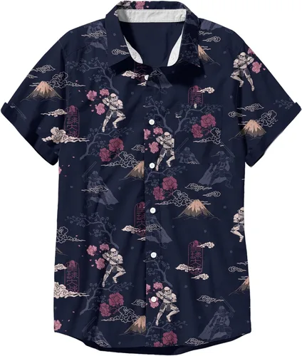 Miniatura 3 de Star Wars Camisa con botones de Star Wars para hombre