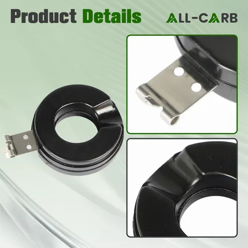Miniatura 3 de ALL-CARB Paquete de 2 kits de reparación de carbohidratos con flotador de repuesto para Johnson Evinrude 396701 18 20 25 28 30 35 40 45 48 50 55 60