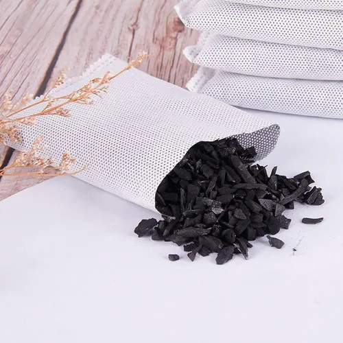 Miniatura 6 de Paquete de 10 bolsas de carbón activado absorbente de olores para basura, desodorante para auto, desodorante para zapatos, eliminador de olores