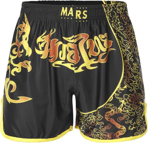MSemis Pantalones cortos de Muay Thai para hombre, para adultos, para lucha contra las artes marciales, pantalones cortos de kickboxing