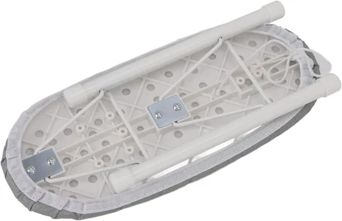 Miniatura 5 de Mini tabla de planchar, resistente al calor, tabla de planchar S multifuncional para viajes (gris)