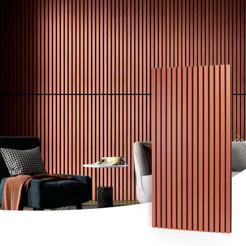 Miniatura 13 de Art3d 2 Paneles Acústicos de Listones de Madera para Pared y Techo - Panel 3D Ranurado de Absorción de Sonido con Acabado de Madera - Plata Plateado