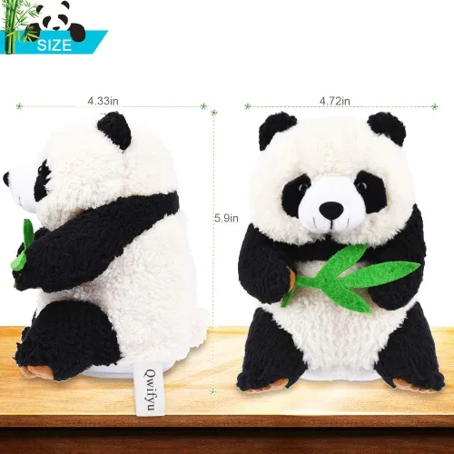 Miniatura 2 de Panda Parlante, Repite Lo Que Dices Juguete de Peluche Animal Compañero Panda para Niños y Niñas Regalo Infantil