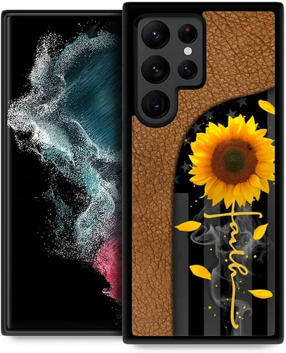 Miniatura 7 de ZHEGAILIAN Funda compatible con Samsung Galaxy S22 Ultra, diseño de patrón de policarbonato duro, antideslizante, absorción de golpes, funda Cerebro