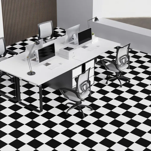Miniatura 8 de WIFEA Rollo de Suelo de Vinilo Autoadhesivo 23.6"x 118"/19 Pies Cuadrados Baldosas de Suelo Despegar y Pegar, Suelo de Tablones de Vinilo Resistente