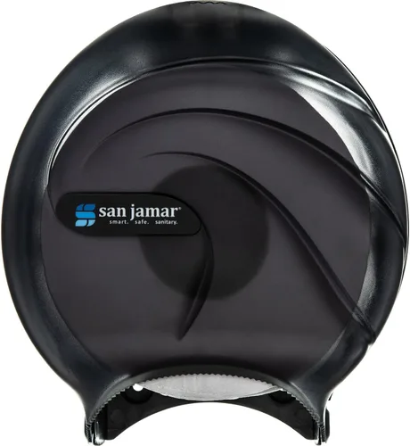 Miniatura 5 de San Jamar Dispensadores de pañuelos de baño individuales de 9 pulgadas y jumbo, perla negra, 12 x 19 x 5.3 pulgadas