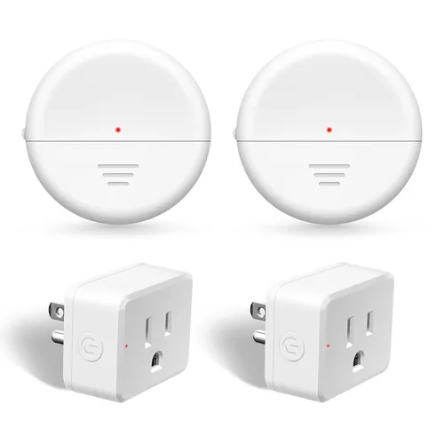 Miniatura 50 de NineLeaf Interruptor de salida remoto inalámbrico, interruptor de lámpara remoto, interruptor decorativo de enchufe de luz de encendido y apagado