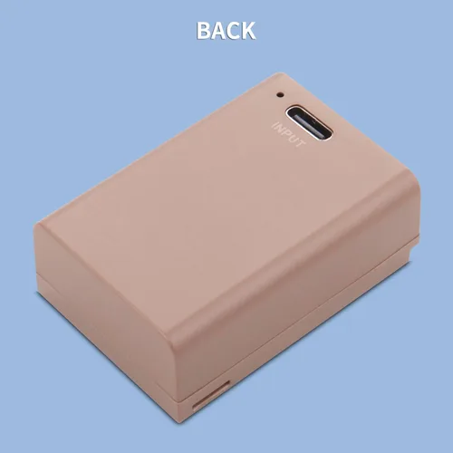Miniatura 5 de Paquete de 2 baterías de repuesto EN-EL25 EN-EL25a con puerto de carga rápida USB-C compatible con cámara Nikon ZFC / Z30 / Z50, cargador MH-32