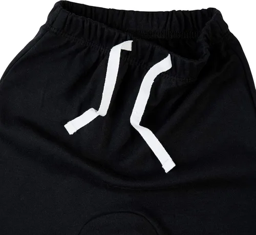 Miniatura 5 de SOBOWO Paquete de 3 pantalones deportivos para bebé recién nacido, harén de algodón, para niños y niñas, 0-3T entrelazados, 195 GSM