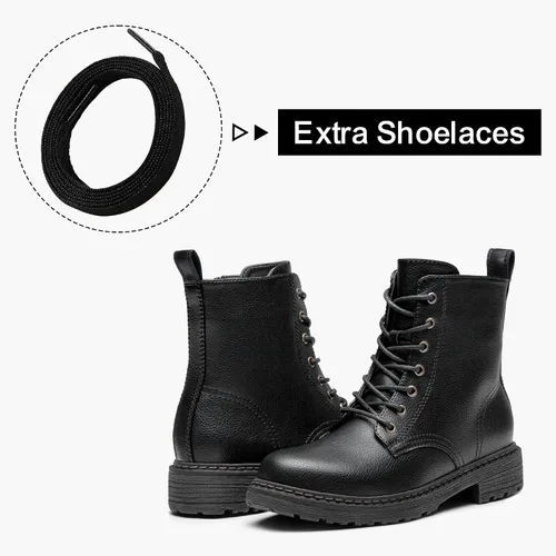 Miniatura 5 de Vepose Botines de combate clásicos con cordones 962223 para mujer
