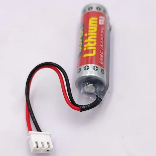 Miniatura 2 de (10 unidades) 1800mAh ER6C 3.6V PLC Batería AA compatible con ER6C para FX F2-40BL PLC