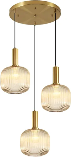 Miniatura 8 de Moderna lámpara colgante con enchufe de mediados de siglo, lámpara colgante de vidrio lechoso, lámpara colgante enchufable con luz de techo