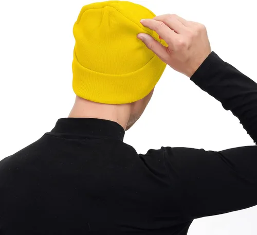 Miniatura 55 de American Trends Gorro para hombre y mujer, gorro de punto suave y lindo con diseño de calavera