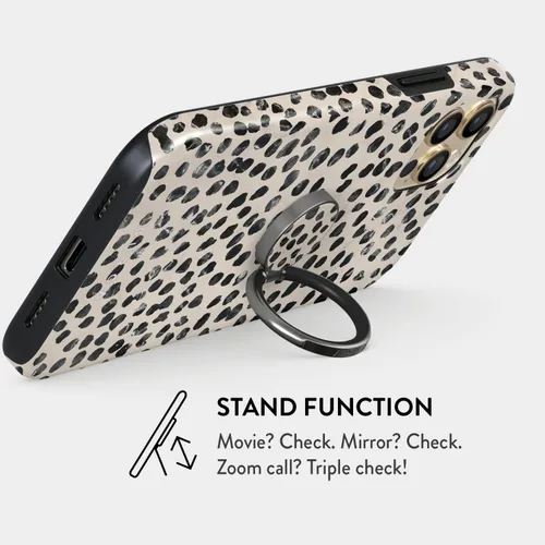 Miniatura 4 de BURGA Anillo para teléfono celular, agarre de soporte y soporte, agarre de teléfono para la parte posterior de la funda del teléfono inteligente