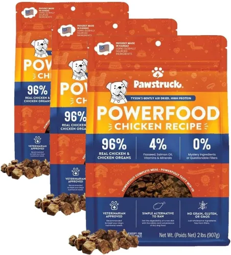 Miniatura 14 de Pawstruck Alimento para perros secado al aire con carne de res real, sin granos, fabricado en Estados Unidos, sin OMG y recomendado por