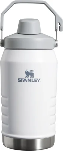 Miniatura 6 de Stanley IceFlow - Jarra de flujo rápido con asa, 64 onzas, tapa de boquilla en ángulo giratoria, a prueba de fugas para viajes y deportes, acero