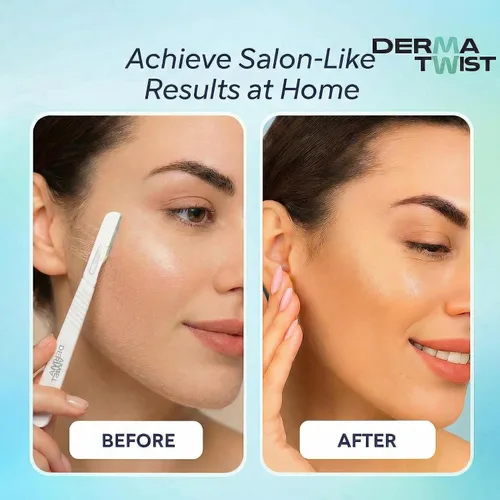 Miniatura 4 de DermaTwist 14R Dermaplane Razor for Women Face –Sterile Dermaplane Scalpels Facial Razors for Women Face Dermaplaning Professional Face Shaver