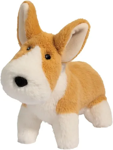 Douglas Carl Corgi Bozal de peluche para cachorro de 6 pulgadas