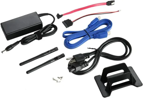 Miniatura 4 de KINGDEL Mini computadora de escritorio sin ventilador, mini PC con CPU i7, 16 GB de RAM, SSD de 512 GB, 2 puertos HD, 2 x LAN, todo el cuerpo