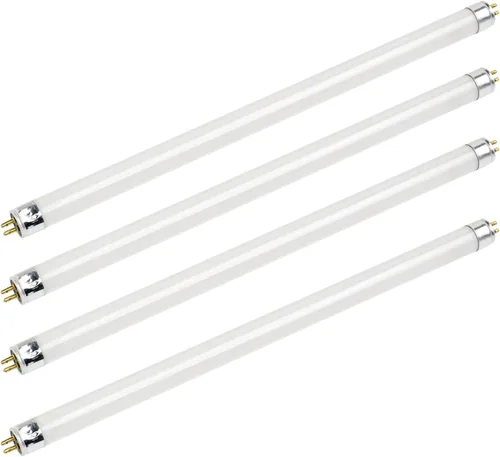 Miniatura 2 de Paquete de 2 bombillas fluorescentes F8T5/CW 8W T5 de 12 pulgadas, color blanco frío, 4100 K, 20,000 horas