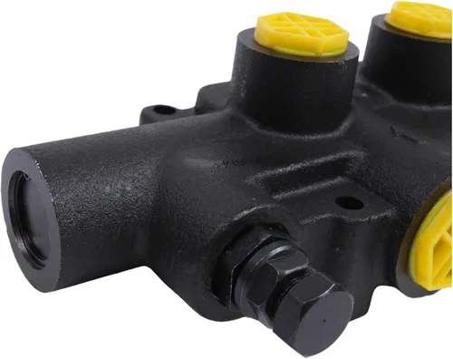 Miniatura 6 de Válvula de control hidráulico direccional de 4 vías y 3 posiciones 25GPM 2750PSI LS-3000-1 compatible con varios divisores de troncos hidráulicos
