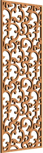 Miniatura 37 de Wheatland Paneles de pared decorativos de madera con calado, 9 3/8 pulgadas de ancho x 24 3/8 pulgadas de alto x 1/4 de alto, nogal