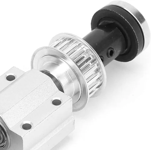 Miniatura 7 de Garosa Asamblea de husillo sin alimentación Morse Drill Chuck Biela Mesa Taladro B12 portabrocas M10 manga de eje DIY carpintería corte mesa